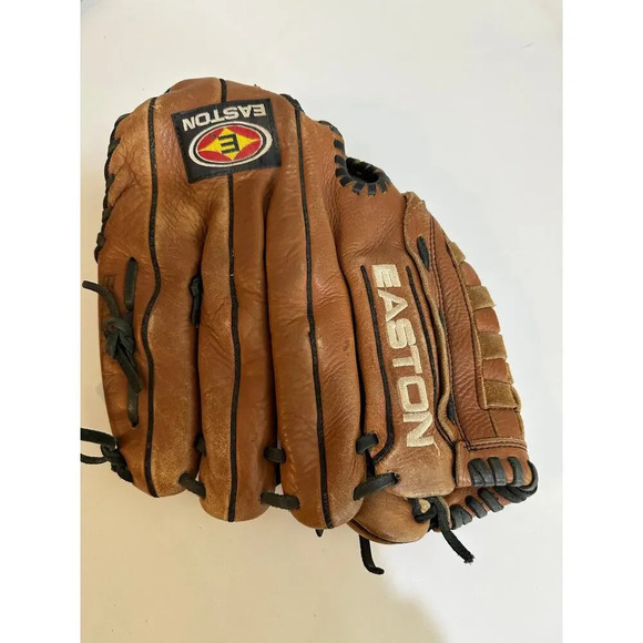 Easton Natural Series 91 Full Leather 14 Inch Lh Baseball Softball Glove - Picture 4 of 7